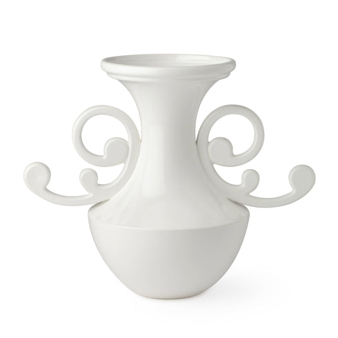 VASO ANFORA BUTTERFLY IN PORCELLANA 40CM