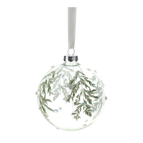 SFERA VETRO SOFFIATO DIA 8 CM TRASPARENTE - HERVIT