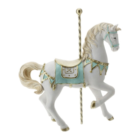 CAVALLO RESINA CAROSELLO 25XH30CM