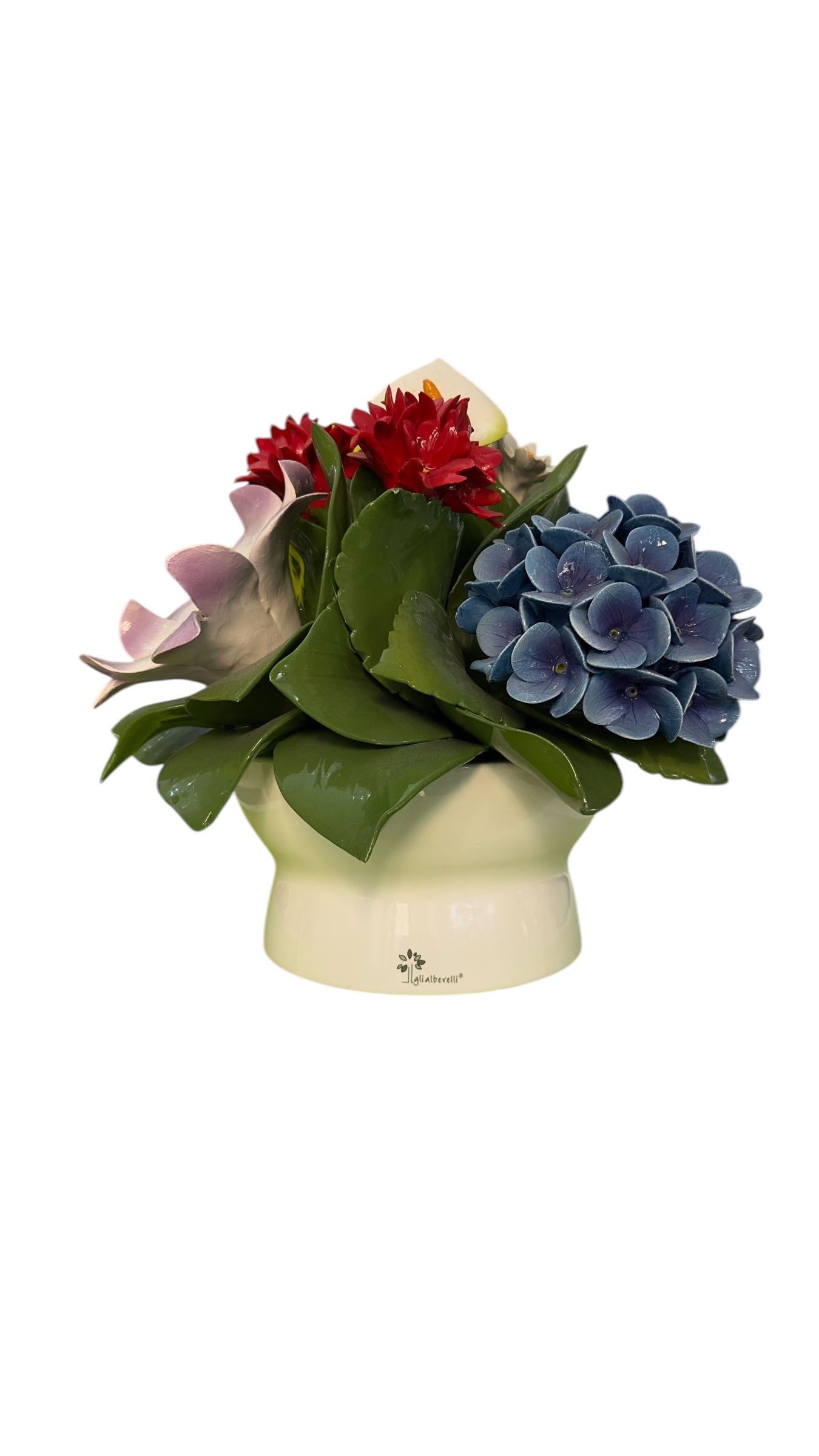 Composizione fiori - Gli Alberelli Capodimonte Made in Italy
