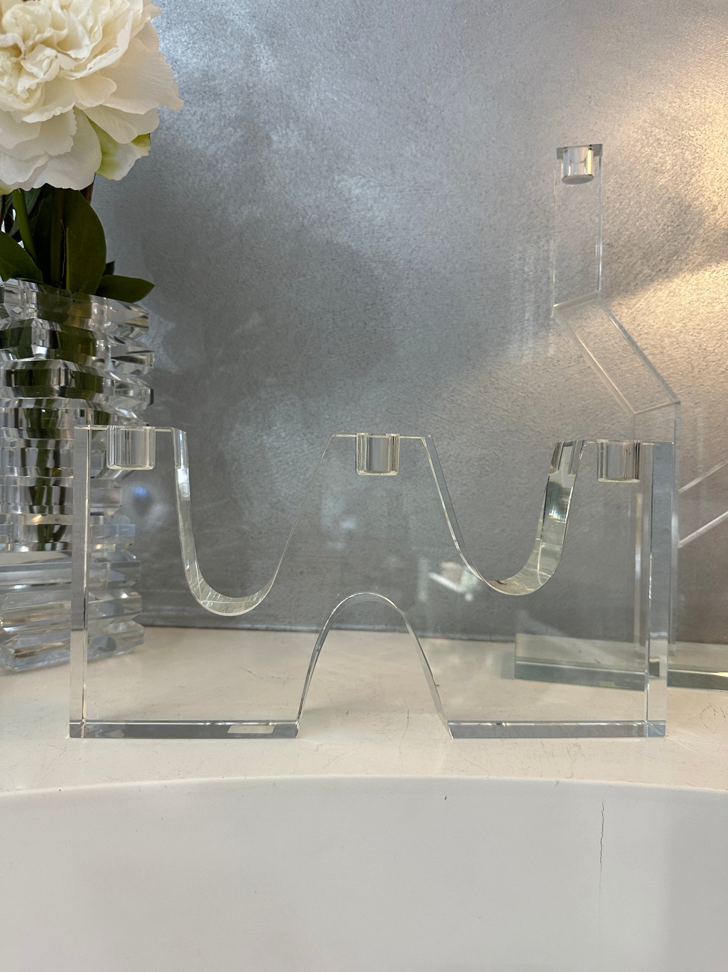 Candeliere moderno design Emò 3 fiamme