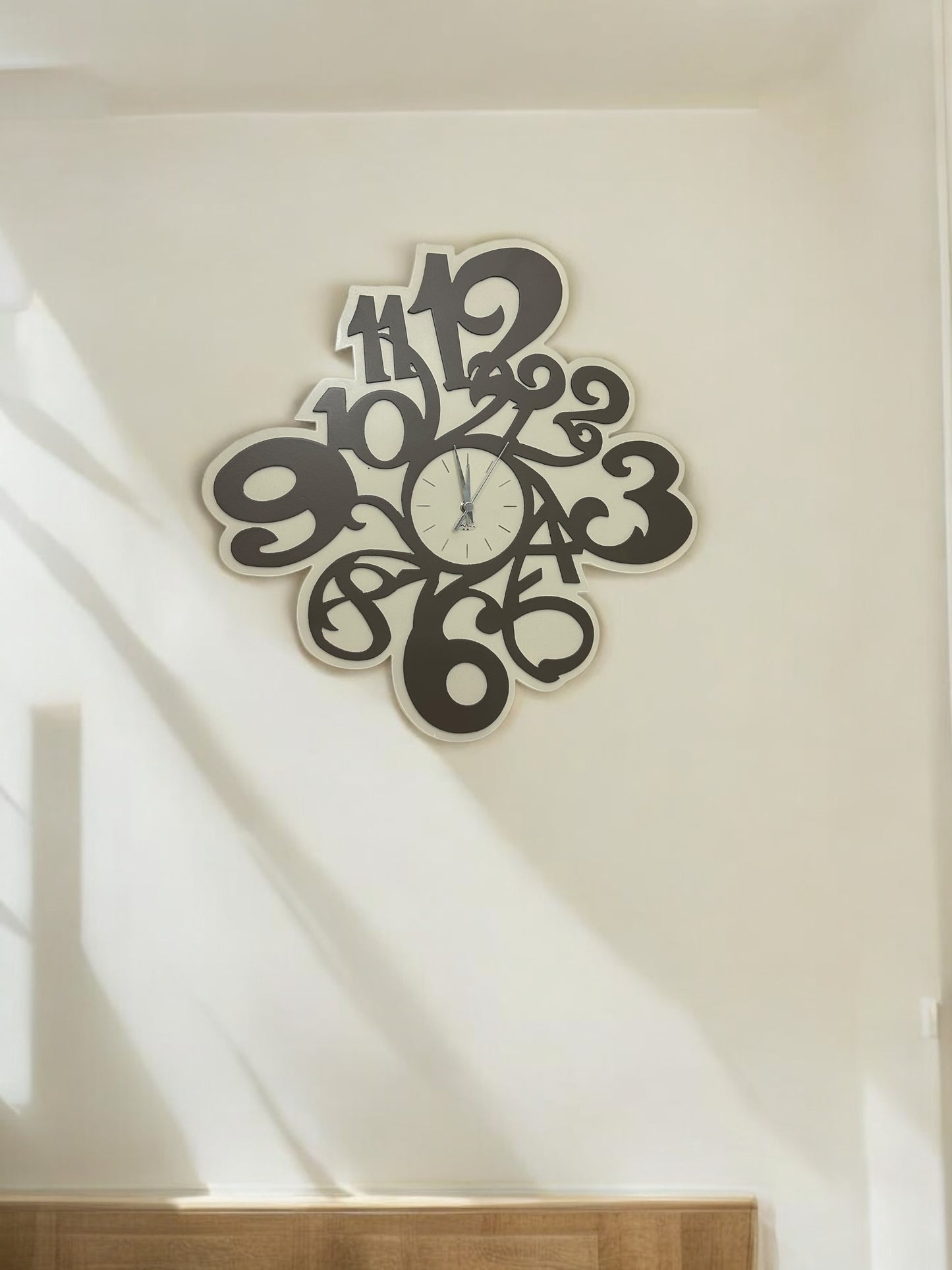 Orologio legno panna e tortora ArteMania