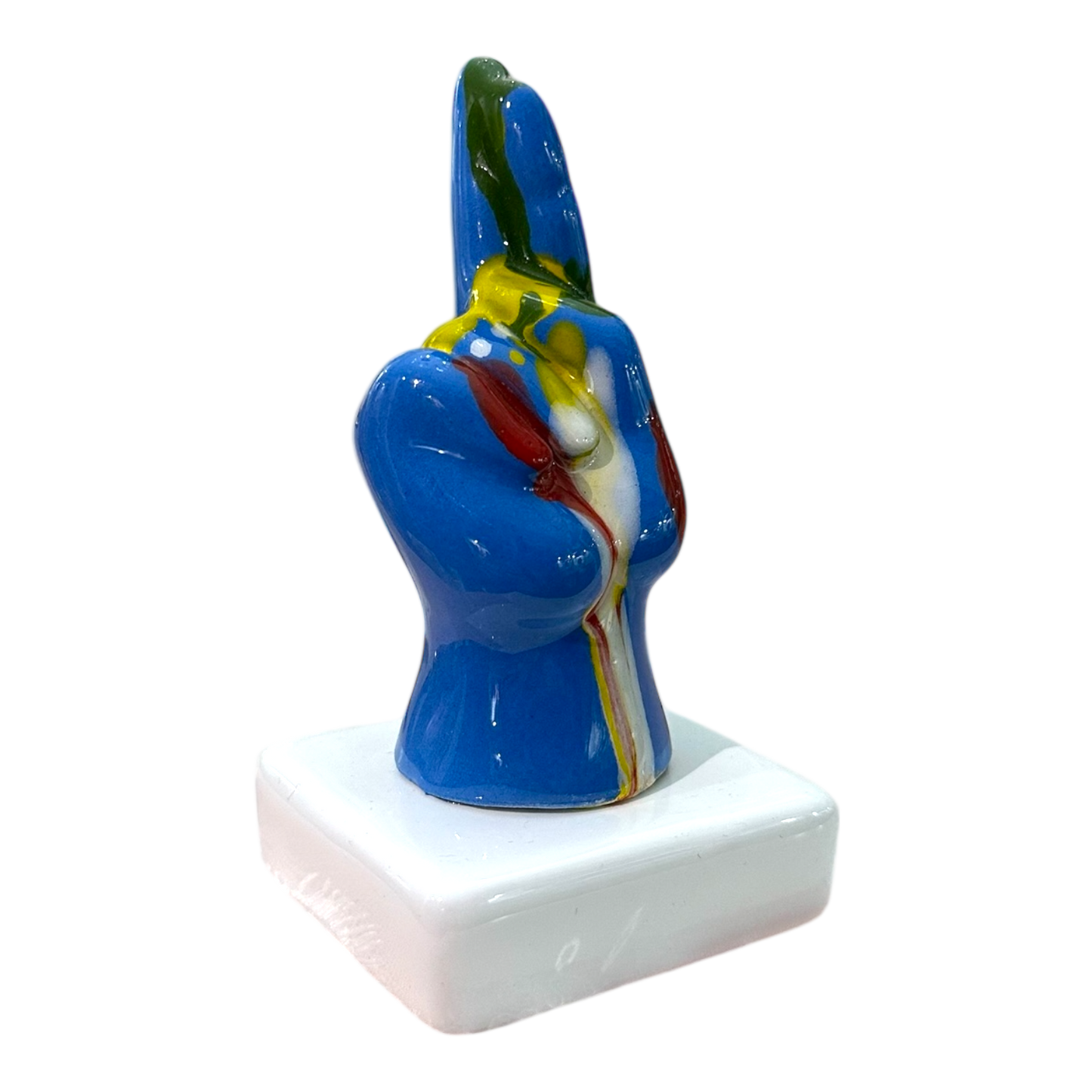 Amagè - Mini mano imbrattata dita incrociate