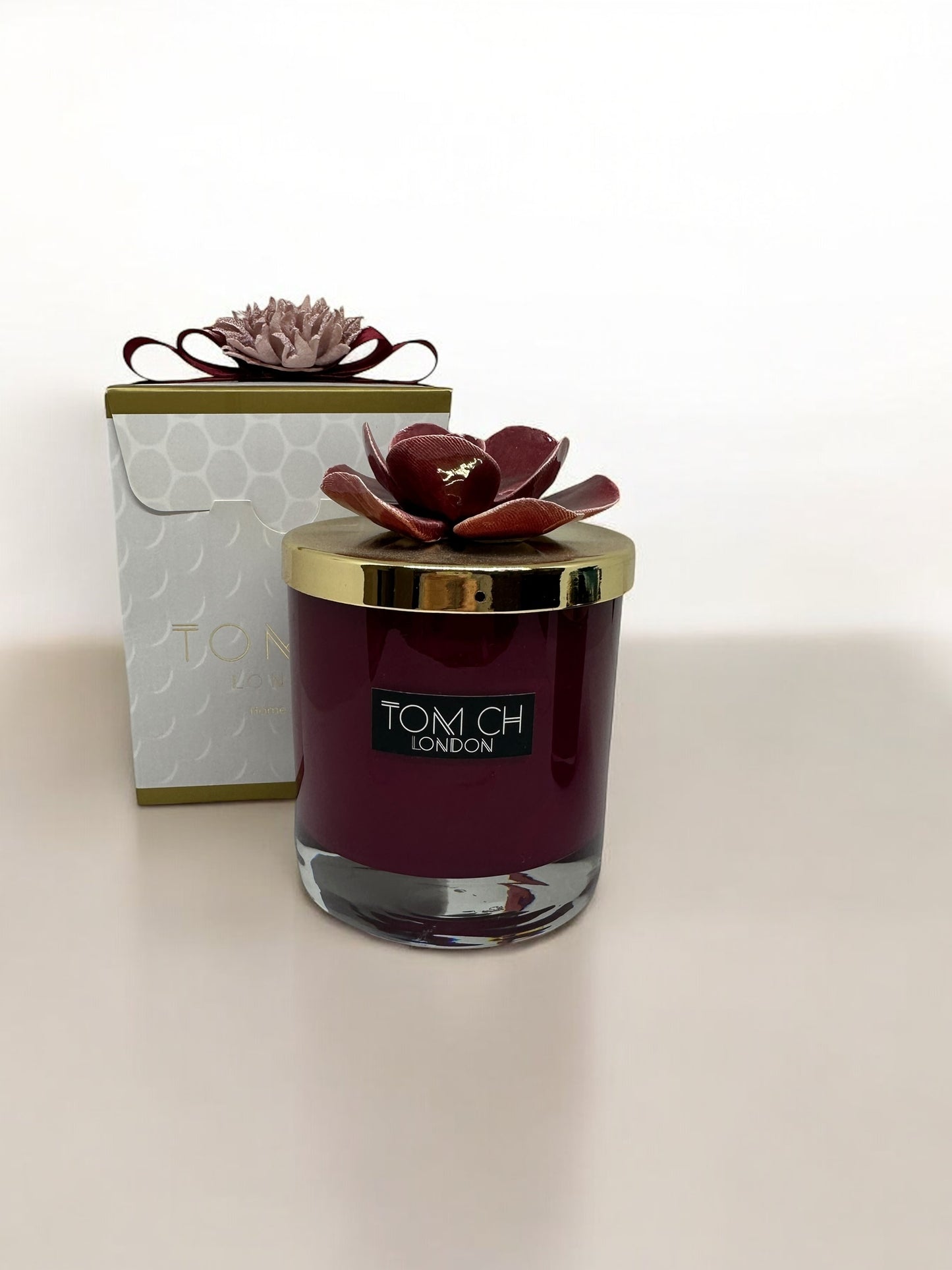 Candela con tappo a fiore media - Tom Ch London