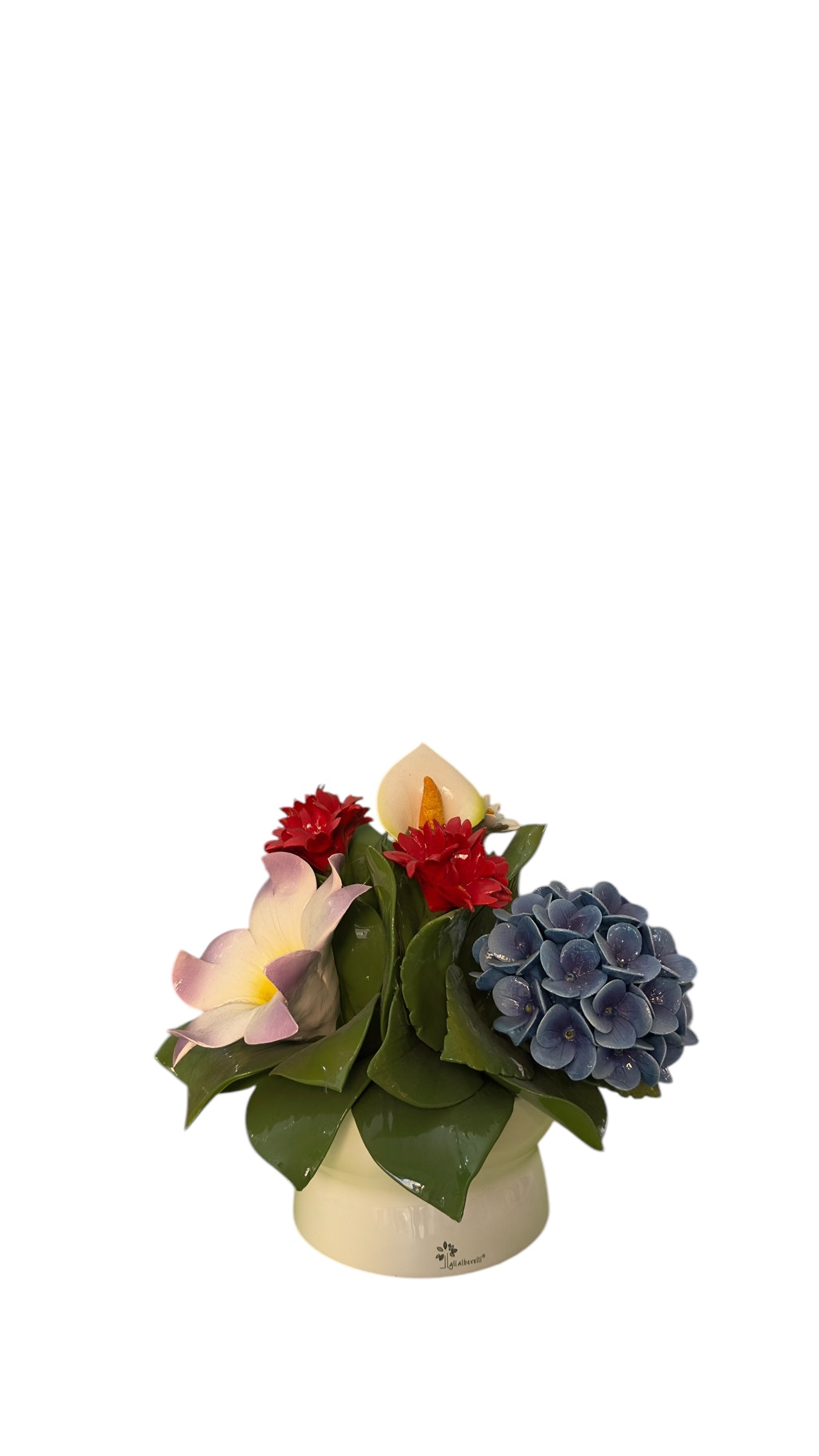 Composizione fiori - Gli Alberelli Capodimonte Made in Italy