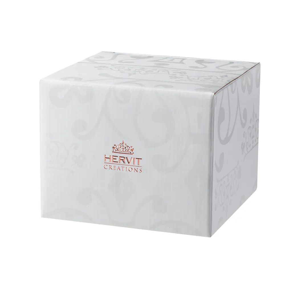 Vaso Gres Atlas Grigio Blu 14X60cm Hervit