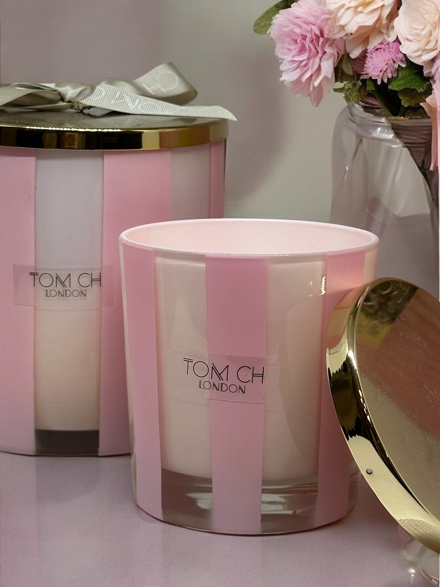 Candela “superior” a righe rosa - Tom Ch London