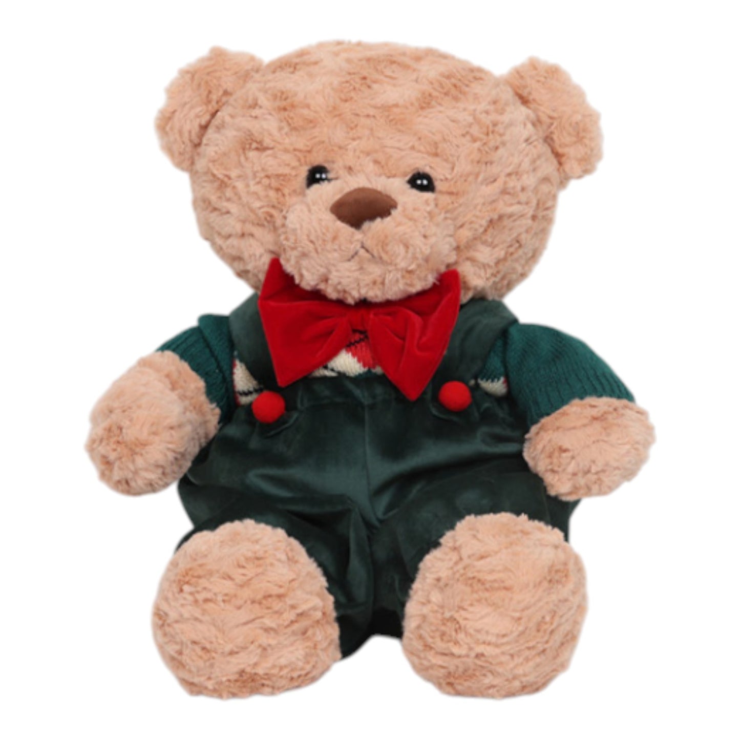 ORSETTO IN PELUCHE CON VESTITO H 50 CM