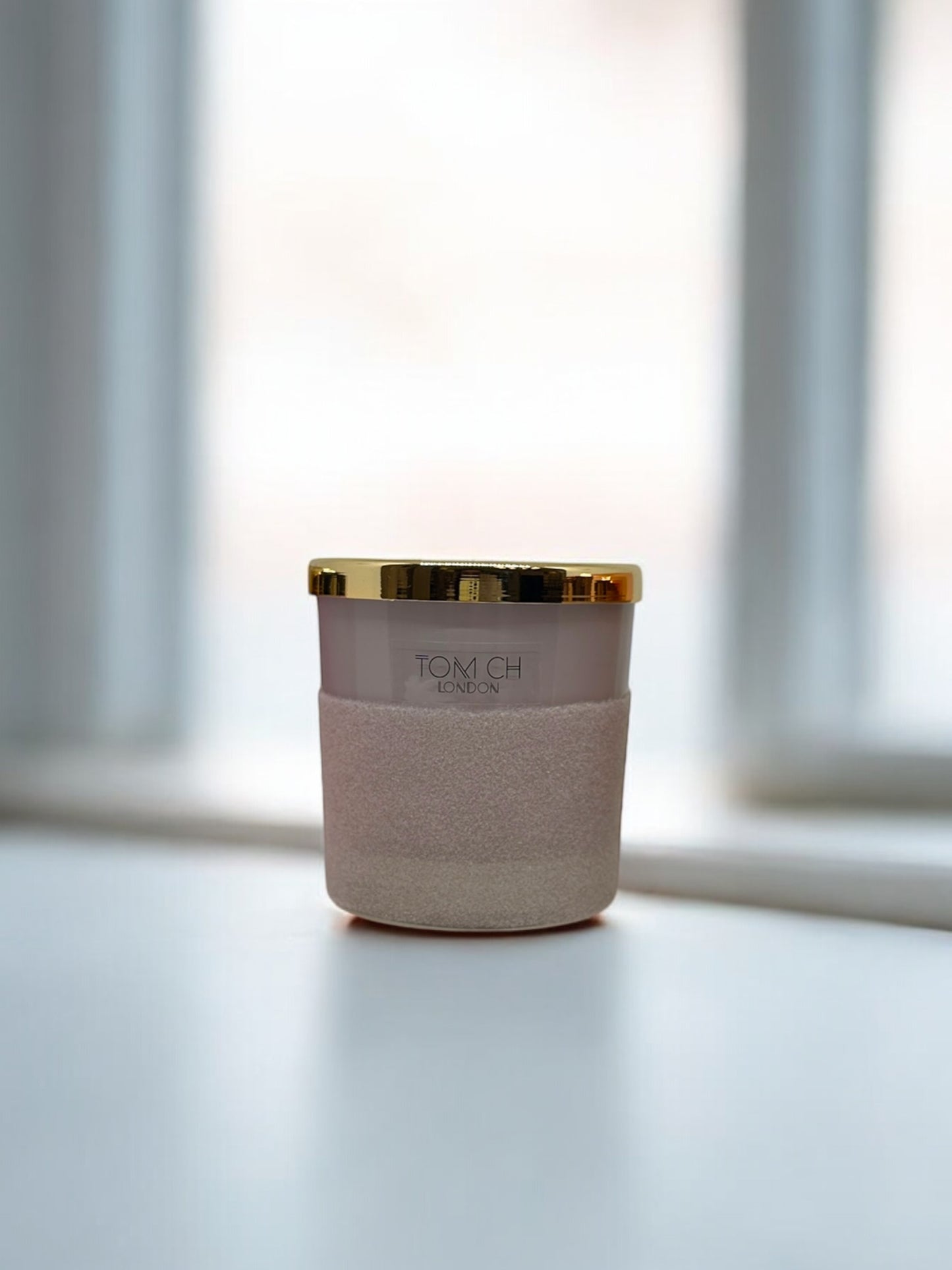 Candela in vetro lilla con velluto - Tom Ch London