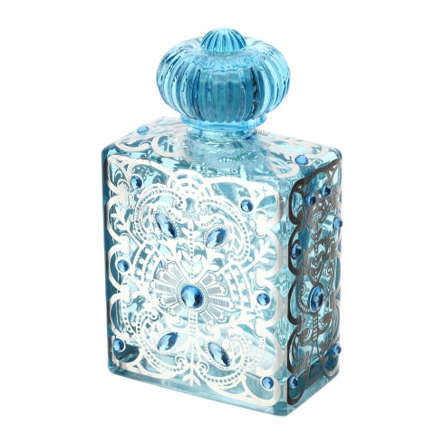 BOTTIGLIA VETRO BISANZIO 10,5X6XH17,5CM 500ML