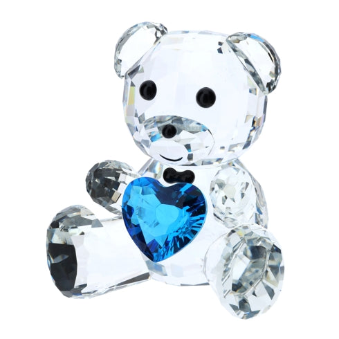 Hervit – Orsetto Cristallo Cuore Azzurro