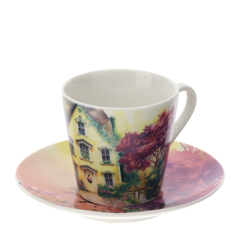 BOX 6 TAZZINE CAFFE' COTTAGE ASS.8X6CM