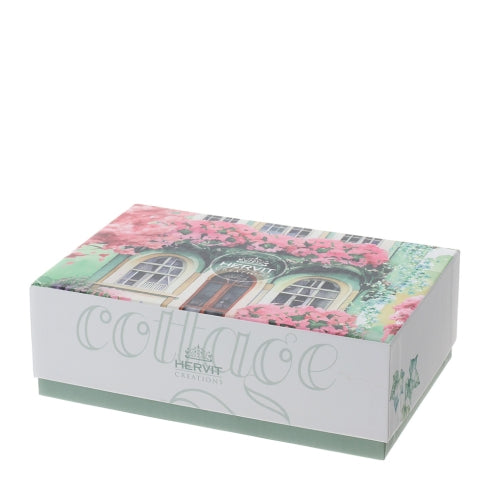 BOX 2 TAZZINE CAFFE' COTTAGE (A B) 8X6CM
