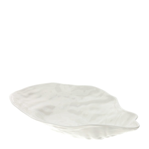 PORTAFRUTTA PORC.OYSTER 43X26XH7,5CM