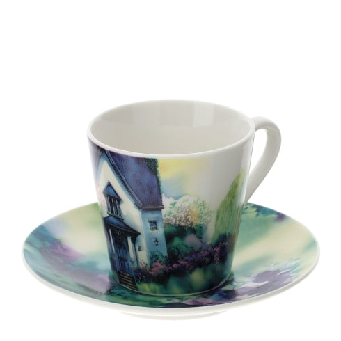 BOX 2 TAZZINE CAFFE' COTTAGE (A B) 8X6CM