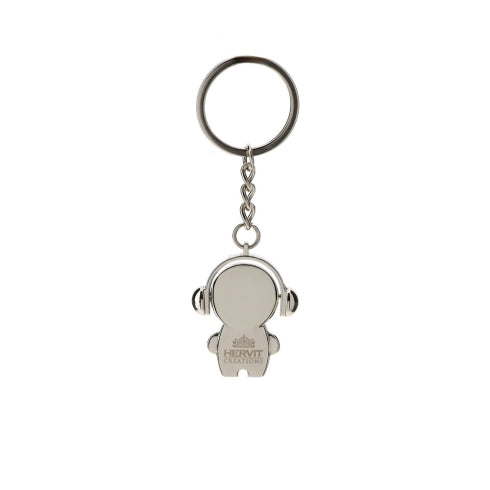 PORTACHIAVI MET.BIMBO C/CUFFIE 3X10CM
SNODATO ARGENTO CROMO IN BUSTINA TRASPARENTE