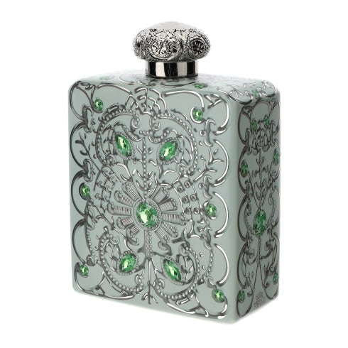 BOTTIGLIA PORC.BYZANTIUM VERDE19X9X27CM