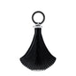 BOTTIGLIA VETRO SHELL NERO 25X10XH40CM - HERVIT