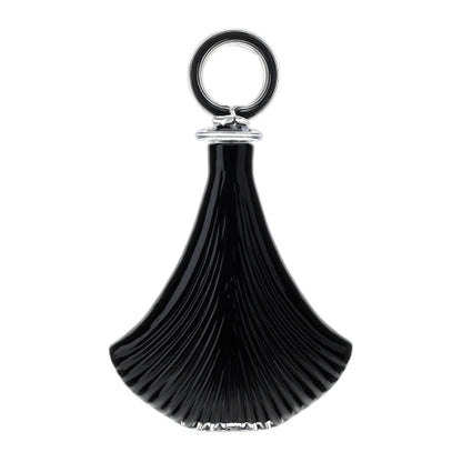 BOTTIGLIA VETRO SHELL NERO 33X12XH51CM