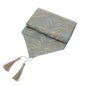 RUNNER FOLIAGE SALVIA/ORO 33X180CM - HERVIT