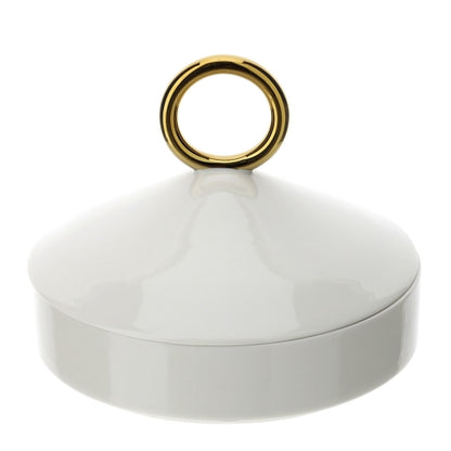 CONTENITORE PORC.C/COP.CONO DIA.17XH13CM