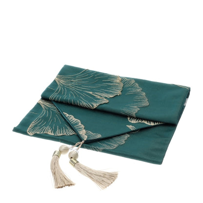 RUNNER JACQUARD VERDE 33X180CM