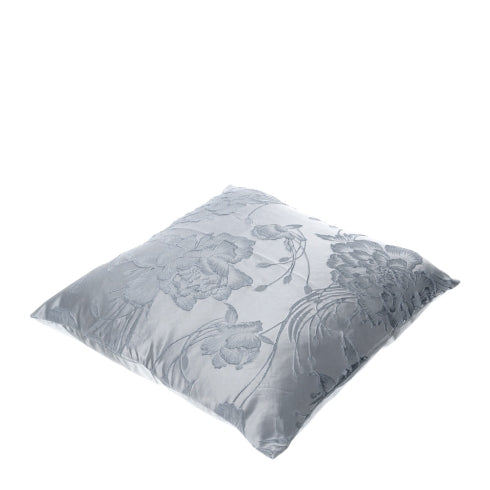 CUSCINO JACQUARD FLEUR 42X42CM GRIGIO/ARGENTO POLYESTERE SCATOLA REGALO