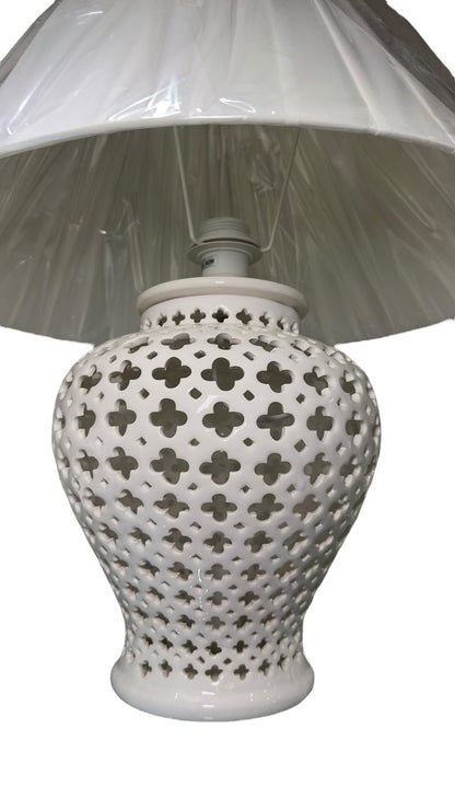 LAMPADA POTICHE PORC.TRAF.45X52H