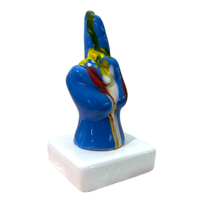 Amagè - Mini mano imbrattata dita incrociate