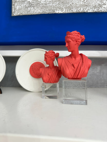 Chiaraela – Busto Artemide Corallo