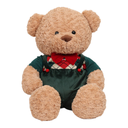 ORSETTO IN PELUCHE CON VESTITO H 90 CM