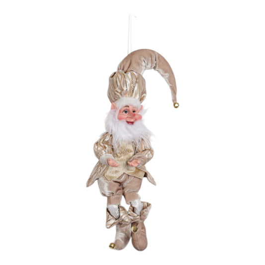 ADDOBBO ELFO MASCHIO H 45 CM