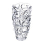 VASO VETRO DIA.15XH29,5CM TRASPARENTE RILIEVO RICCIOLO HEAVY SCATOLA REGALO