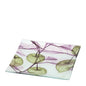 PIATTO VETRO ALKEKENGI VERDE 20X20CM SCATOLA REGALO