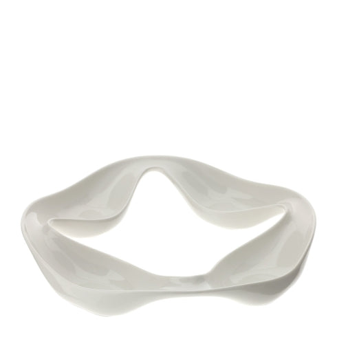 CIOTOLA PORCELLANA LOOP 31XH5,5CM BIANCA NEW BONE CHINA SCATOLA REGALO