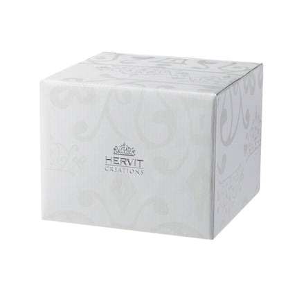 SFERA CRYSTAL PLANET ORSETTO DIA.10CM BASE LED ARGENTO C/CAVO USB E BATTERIA SCAT.REG.