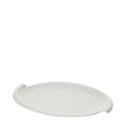PIATTO OVALE PORCELLANA 30X18XH2,5CM BIANCO NEW BONE CHINA SCATOLA REGALO