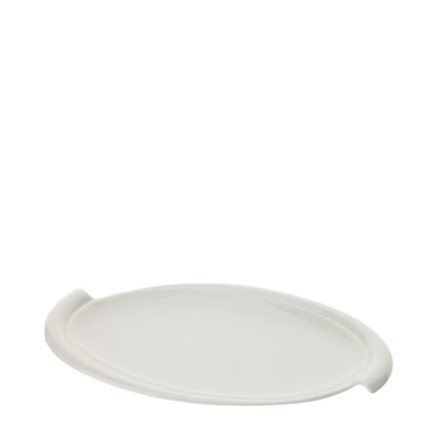 PIATTO OVALE PORCELLANA 30X18XH2,5CM BIANCO NEW BONE CHINA SCATOLA REGALO