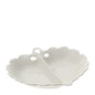PIATTO CUORE SNACK PORC.ROMANCE 29X25CM