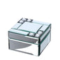 COFANETTO CRISTALLO MIROIR 12X12XH8CM