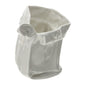 VASO CARTOCCIO PORCELLANA 20X17XH25CM BIANCO NEW BONE CHINA SCATOLA REGALO