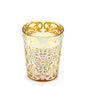 CANDELA VASO VETRO BISANZIO DIA.13XH15,5