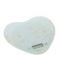 BILANCIA DA CUCINA CUORE CANVAS 24X21CM CREMA ELETTRONICA MAX 5KG C/FUNZ.TARA SCAT.REG.